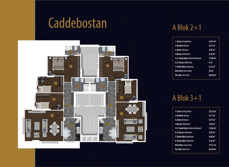 CADDEBOSTAN PARK KONUTLARI